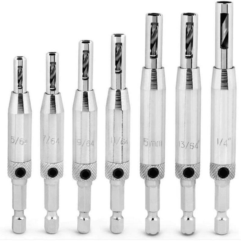 CENTRA-DRILL – Precision Self-Centering Drill Bit Set