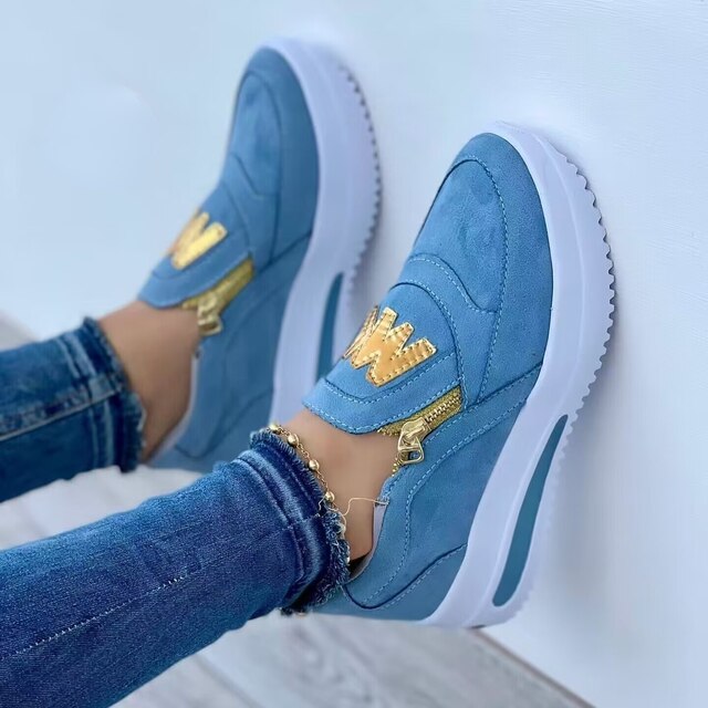 Stylish Women's Breathable Sneakers - Comfort & Elegance