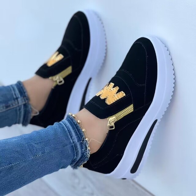 Stylish Women's Breathable Sneakers - Comfort & Elegance