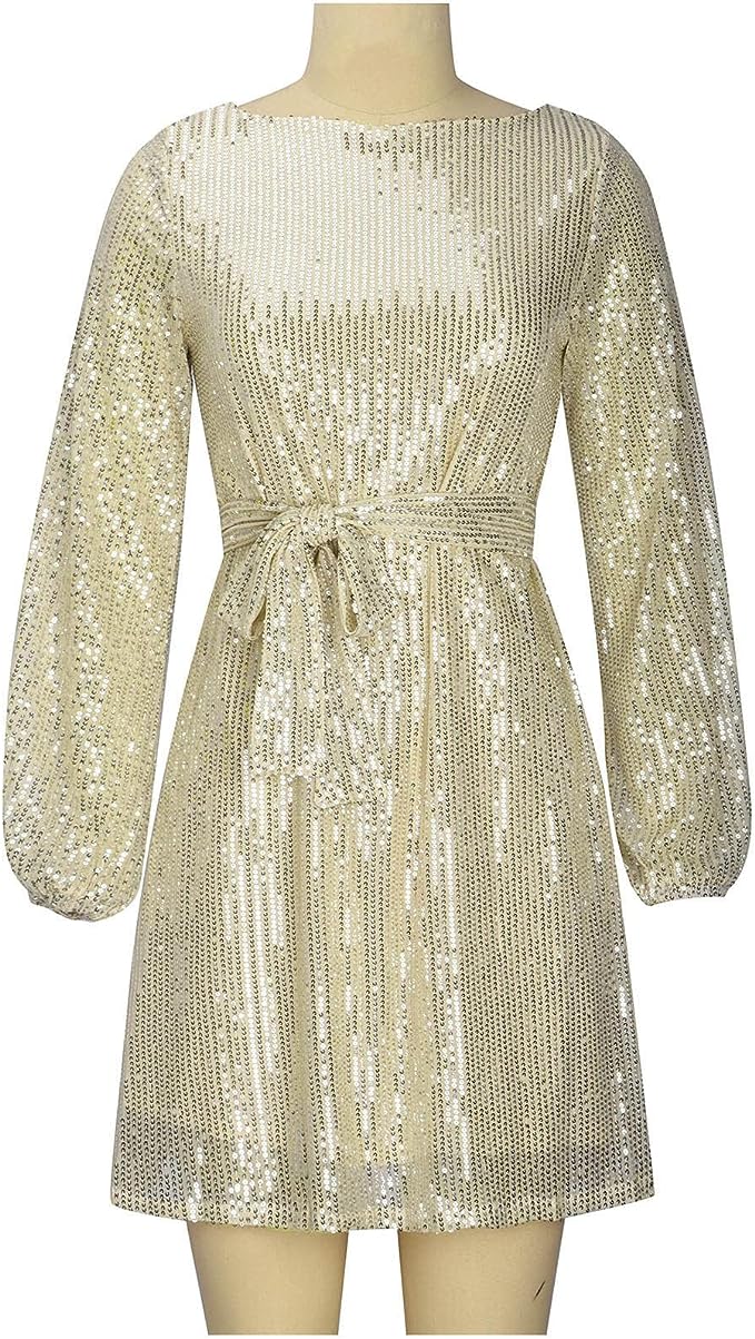 Glamorous Sequin Mini Party Dress