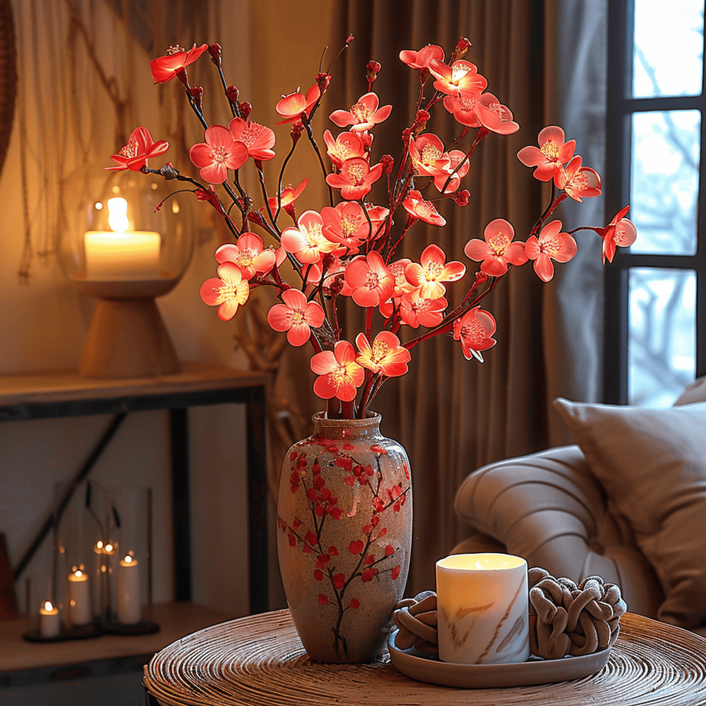 LUMINAIRE – Enchanting LED Olive Branch Decor