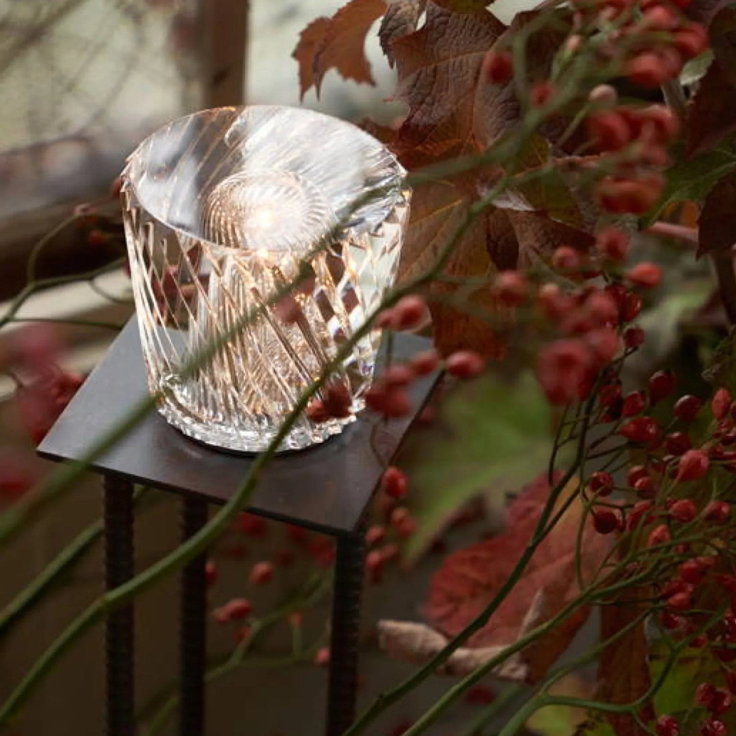 LUMINAIRE – Elegant Rechargeable Crystal Table Lamp