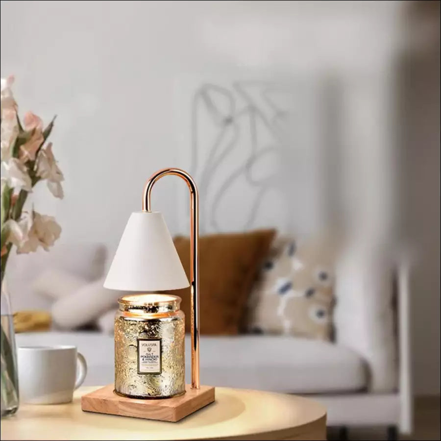 LUMINAIRE – Elegant Candle Warmer Lamp for Cozy Ambiance