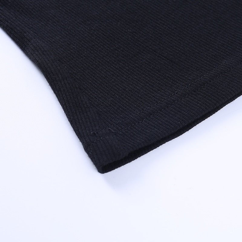 Chic Long-Sleeved Cotton-Blend Top