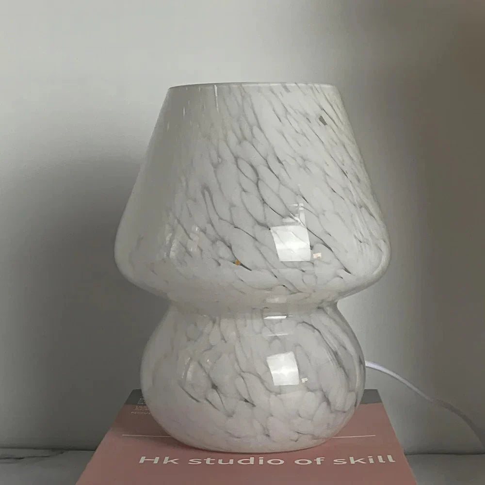 MUSHLUX – Artistic Glass Mushroom Lamp for Cozy Lighting
