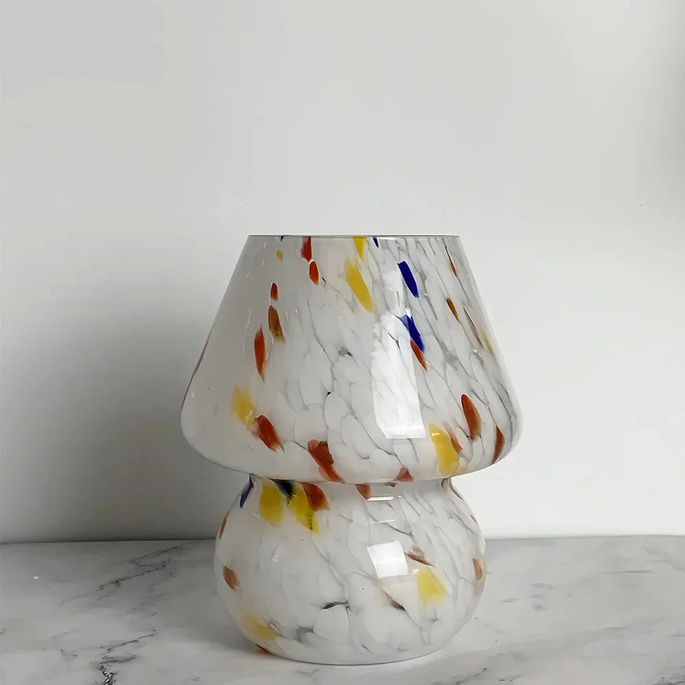 MUSHLUX – Artistic Glass Mushroom Lamp for Cozy Lighting
