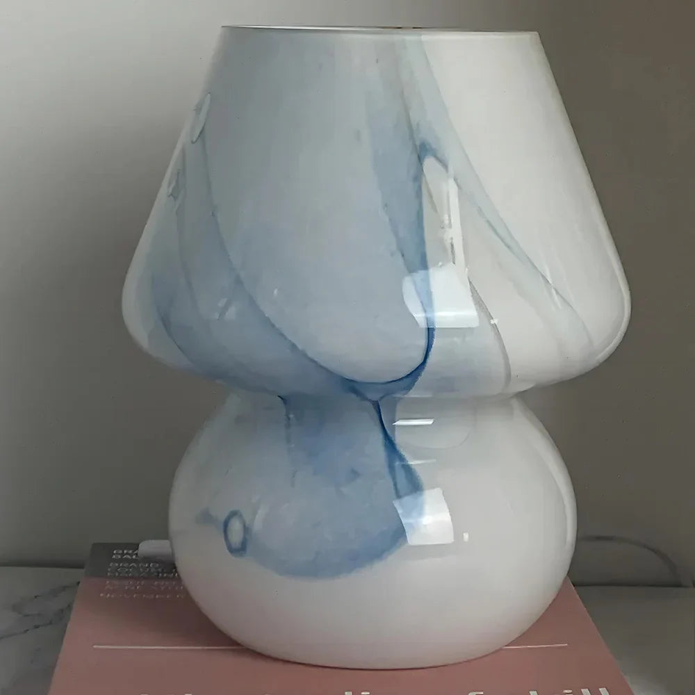 MUSHLUX – Artistic Glass Mushroom Lamp for Cozy Lighting