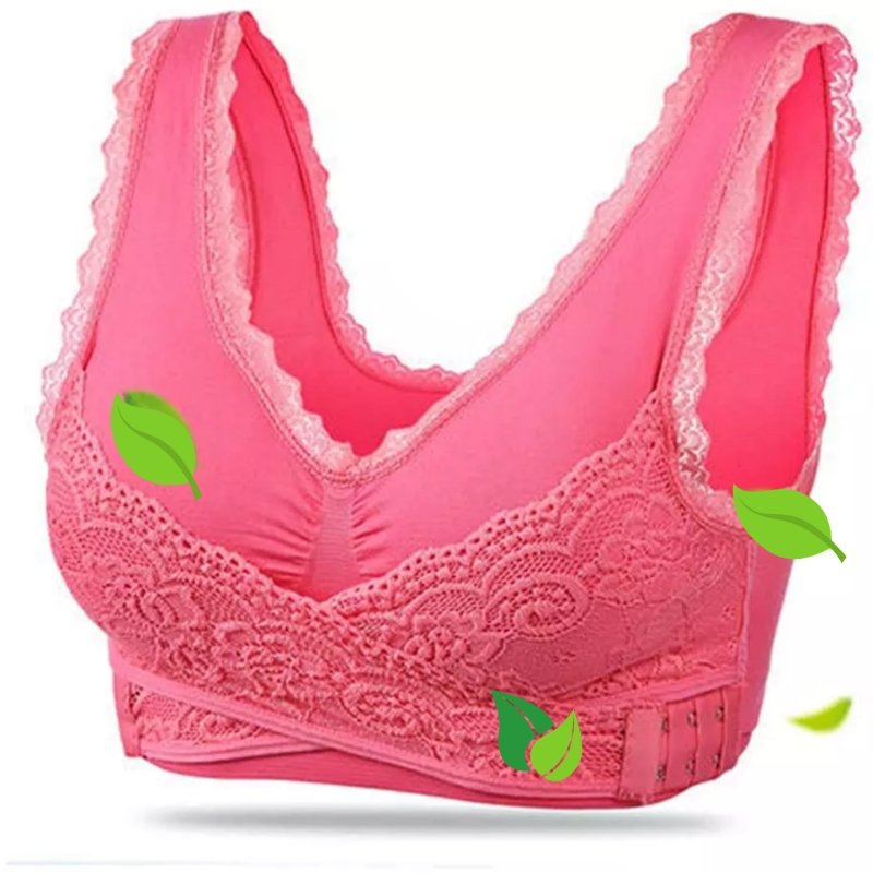 Posture-Enhancing Lace Bra for Comfort