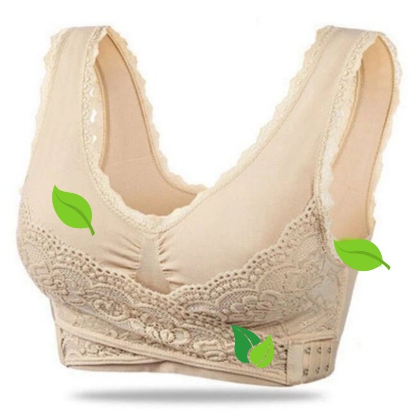 Posture-Enhancing Lace Bra for Comfort
