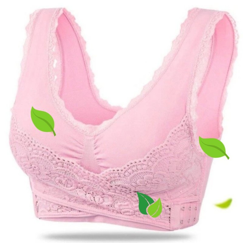 Posture-Enhancing Lace Bra for Comfort