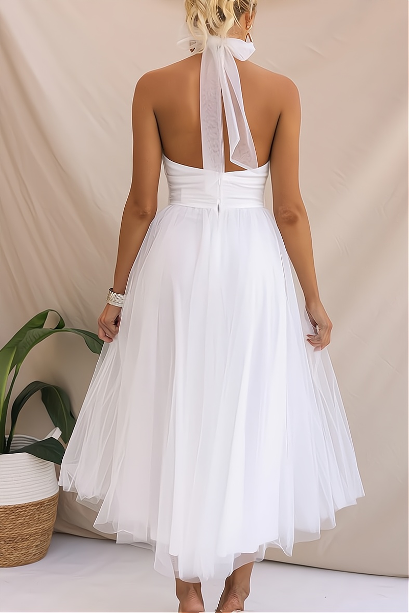 Elegant Sleeveless Party Dress for Women
