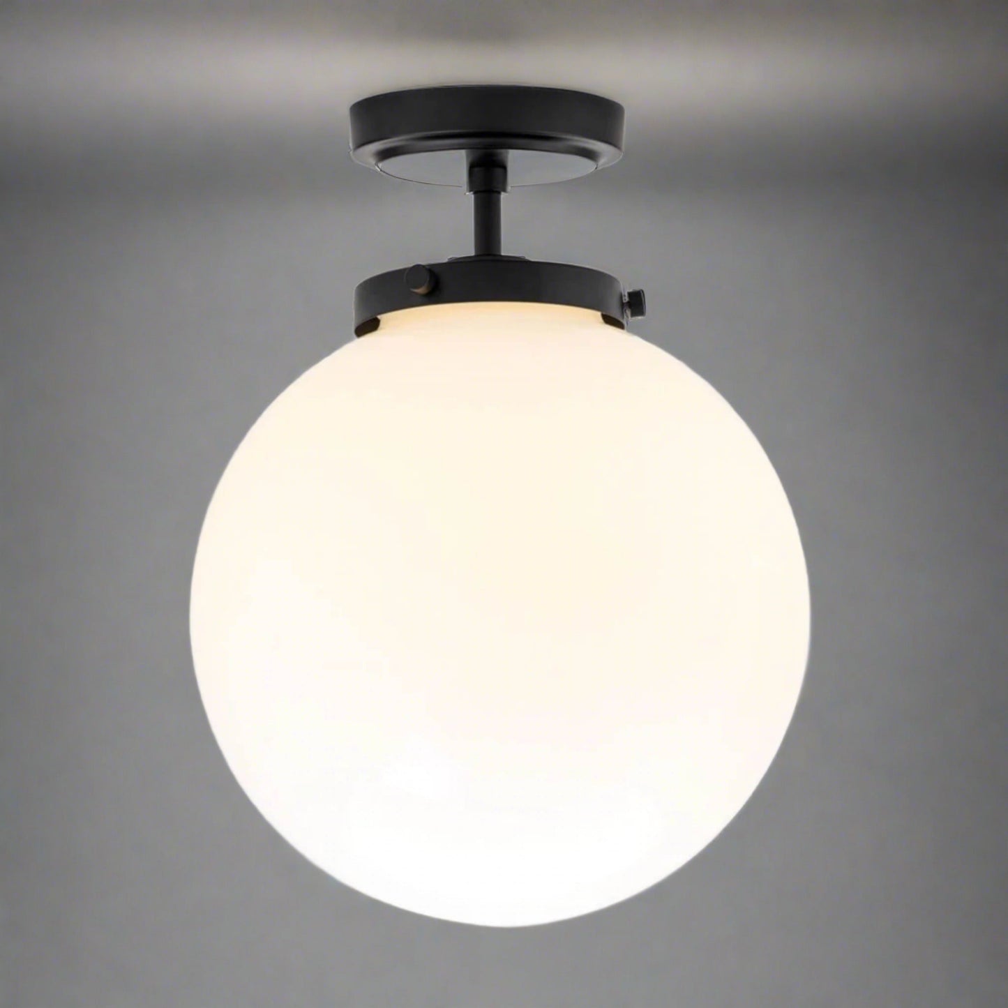 LUMINOUS SPHERE – Elegant LED Bathroom Ceiling Light