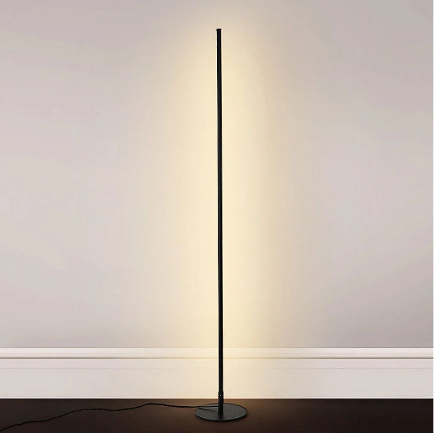 Elegant LED Floor Lamp Inspired by Moon