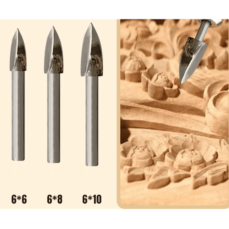 WOODCRAFT PRO – Premium Wood Carving Drill Bit Set