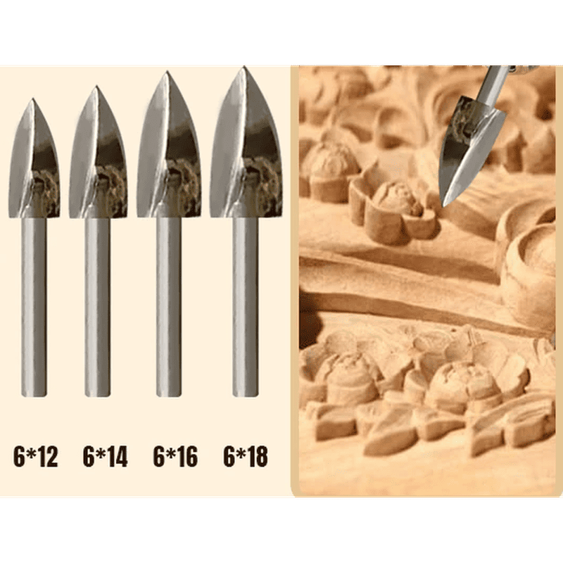WOODCRAFT PRO – Premium Wood Carving Drill Bit Set