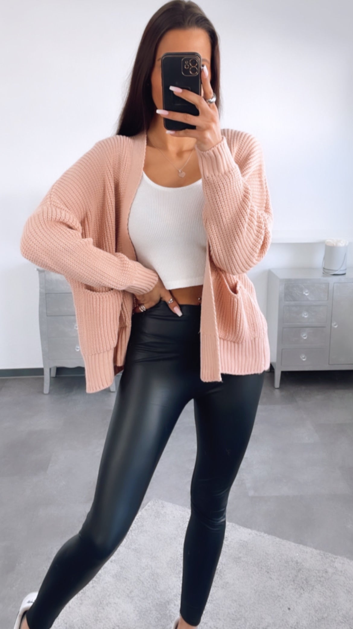 High-Waisted Stretch Leggings for All-Day Comfort
