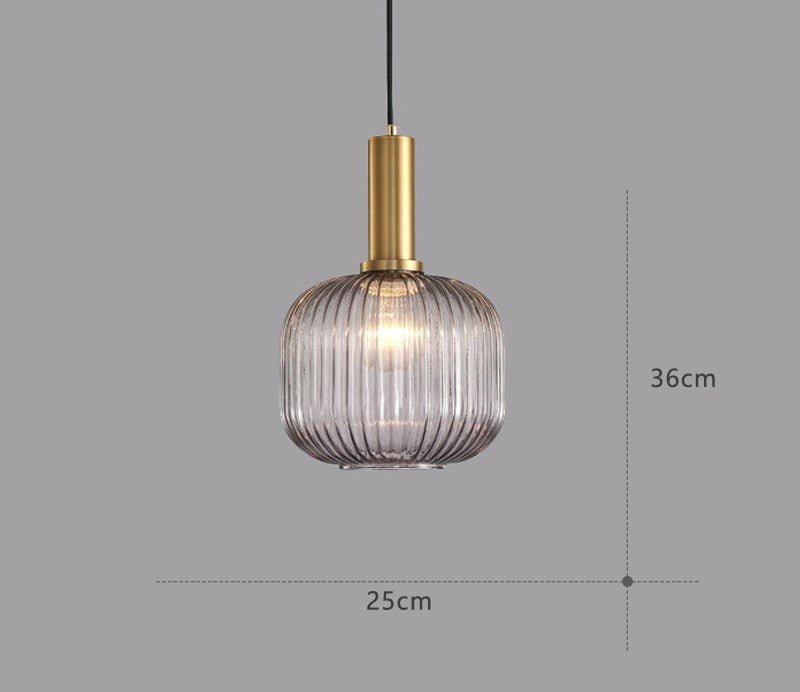 LUMINOUS VINTAGE – Colorful Glass Pendant Light