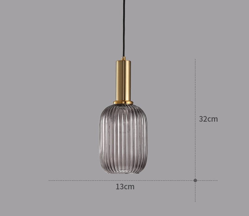 LUMINOUS VINTAGE – Colorful Glass Pendant Light