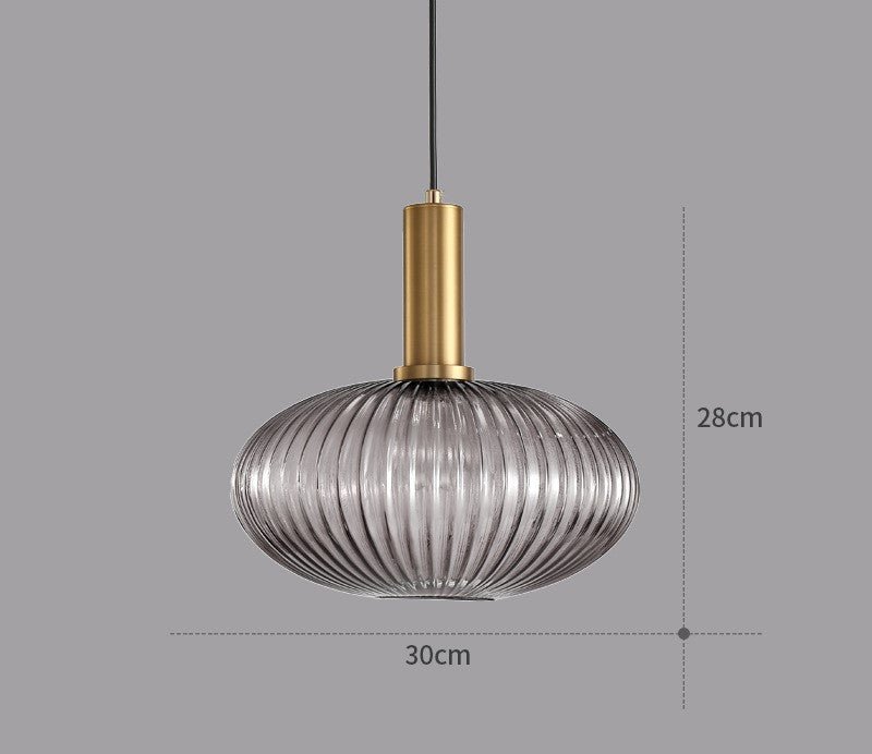 LUMINOUS VINTAGE – Colorful Glass Pendant Light