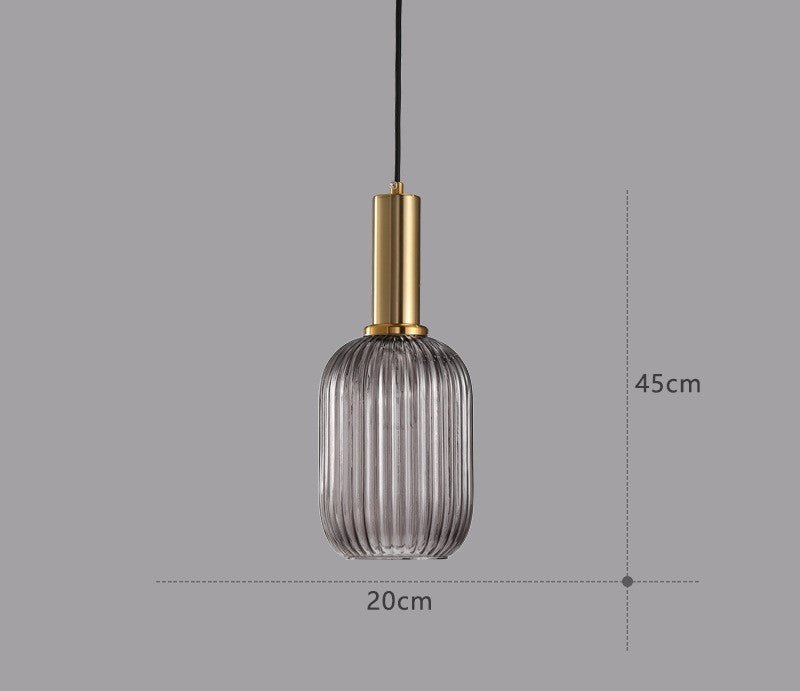 LUMINOUS VINTAGE – Colorful Glass Pendant Light