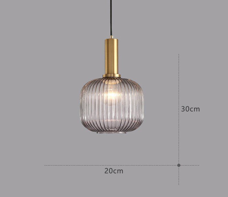 LUMINOUS VINTAGE – Colorful Glass Pendant Light