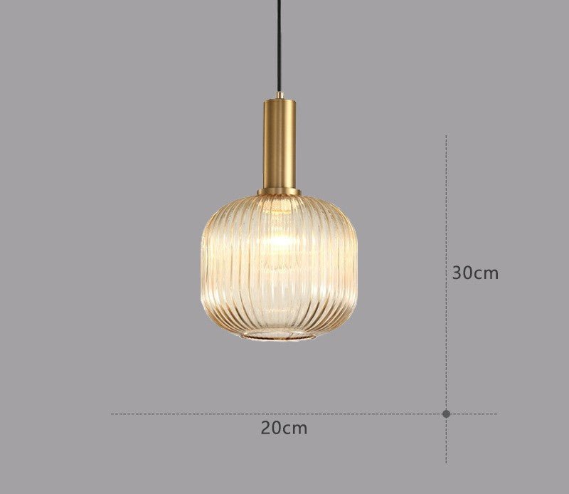 LUMINOUS VINTAGE – Colorful Glass Pendant Light