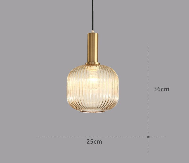 LUMINOUS VINTAGE – Colorful Glass Pendant Light