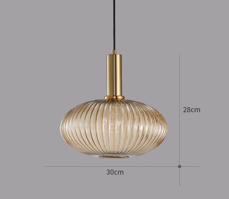 LUMINOUS VINTAGE – Colorful Glass Pendant Light