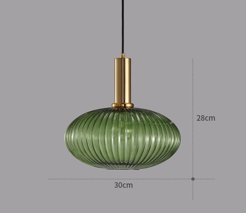 LUMINOUS VINTAGE – Colorful Glass Pendant Light