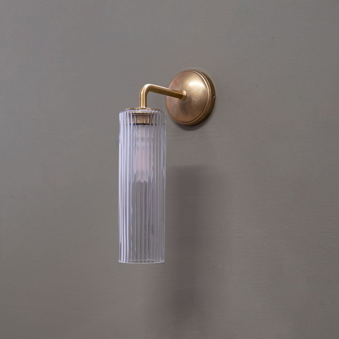 LUMINAIRE – Elegant Solid Brass Wall Lamp