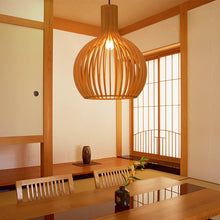 LUMINAIRE WOOD – Handcrafted Wooden Pendant Lamp