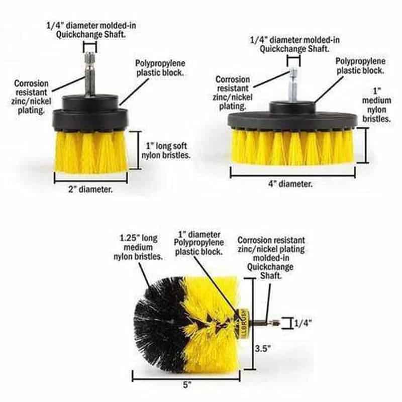 SCRUBMASTER – Ultimate Power Drill Cleaning Set