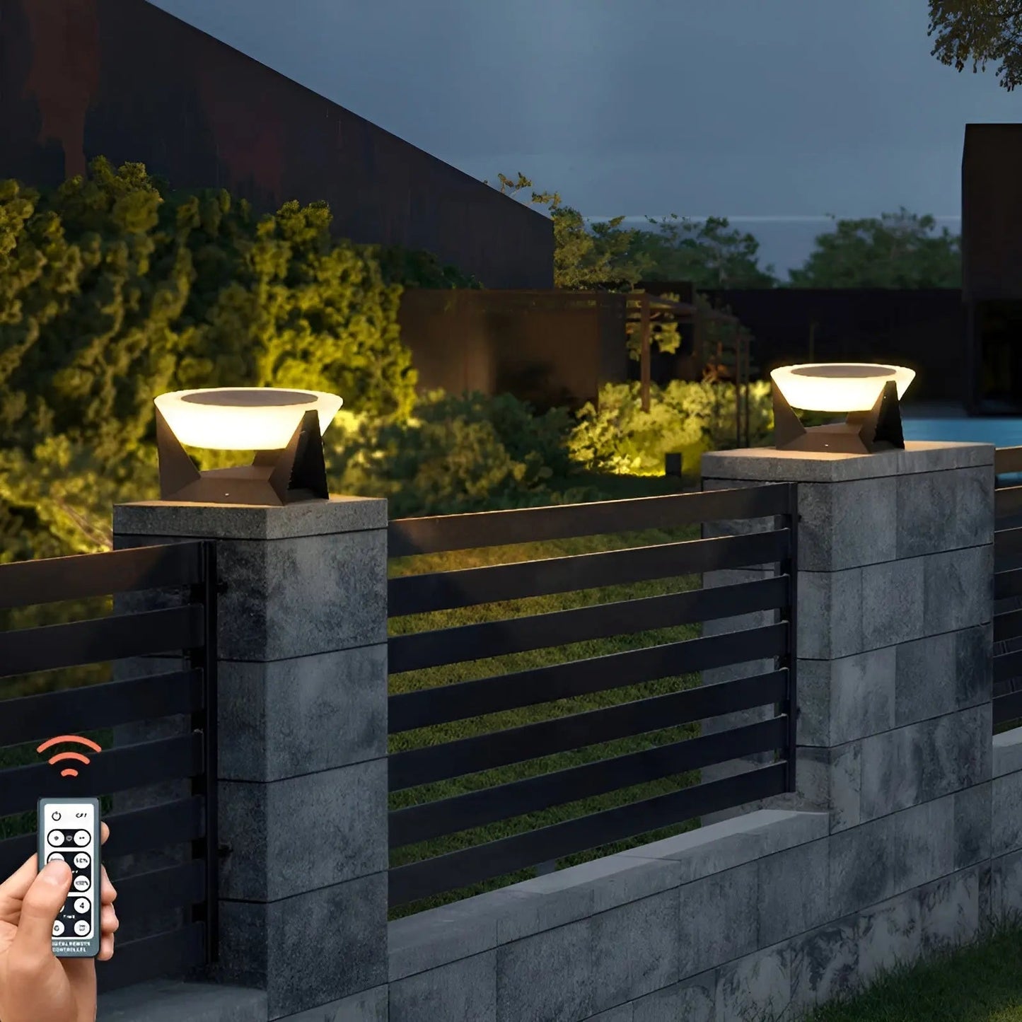 KAIYŪ – Elegant Solar Garden Lamp in Japanese Style