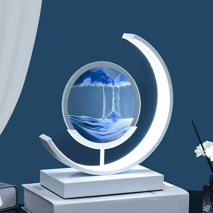 SANDSCAPE – Dynamic 3D Sand Bowl Table Lamp