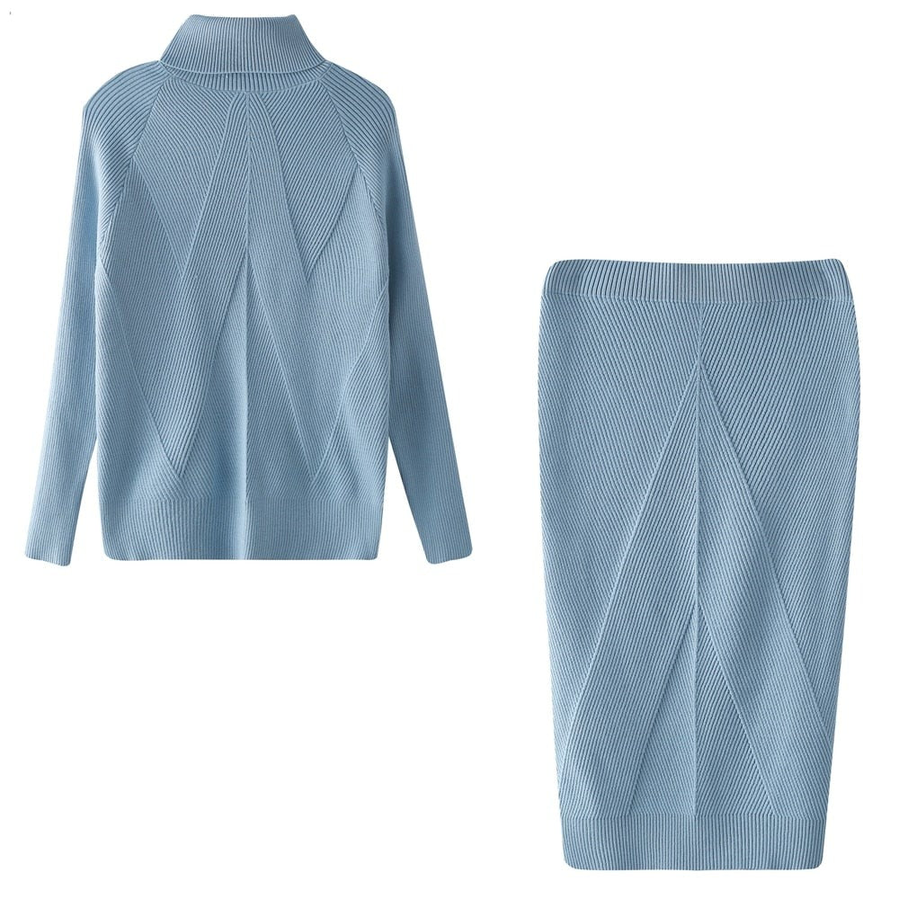 Cozy Knitted Dress for Winter Elegance