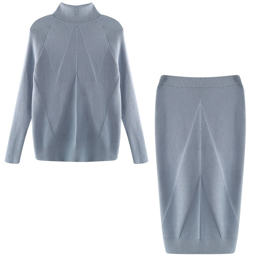 Cozy Knitted Dress for Winter Elegance