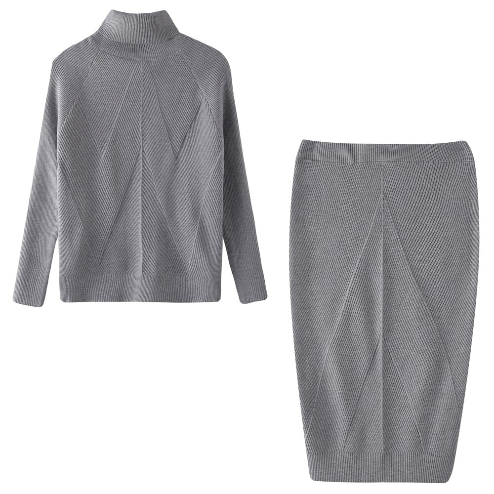 Cozy Knitted Dress for Winter Elegance