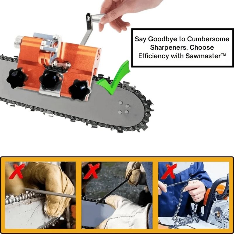 SAWMASTER – Rapid Chainsaw Sharpener Tool