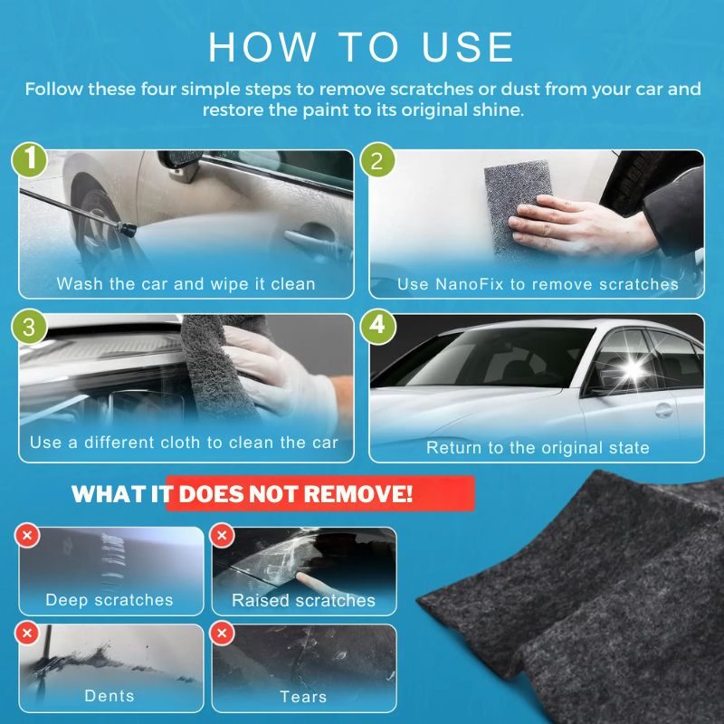 GLEAMTECH – Instant Scratch Remover Cloth