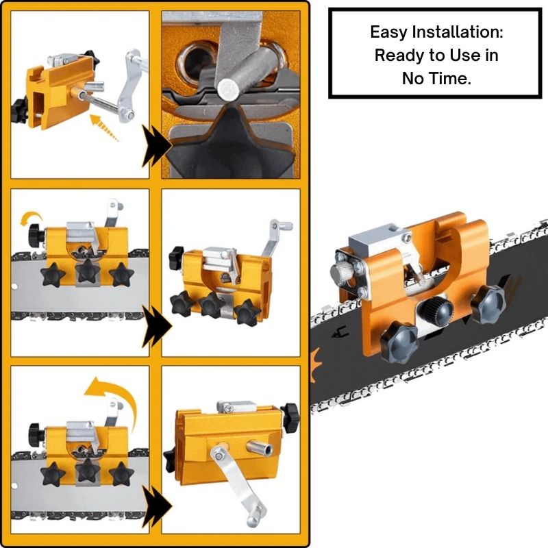SAWMASTER – Rapid Chainsaw Sharpener Tool