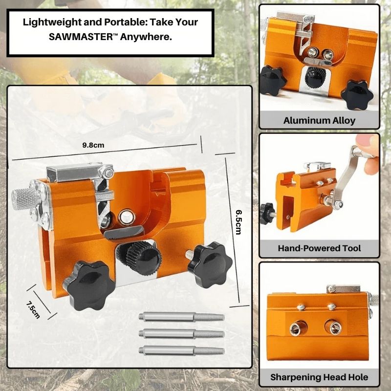 SAWMASTER – Rapid Chainsaw Sharpener Tool