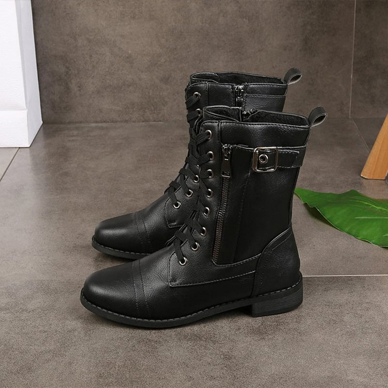 Stylish Orthopedic Leather Boots for Comfort