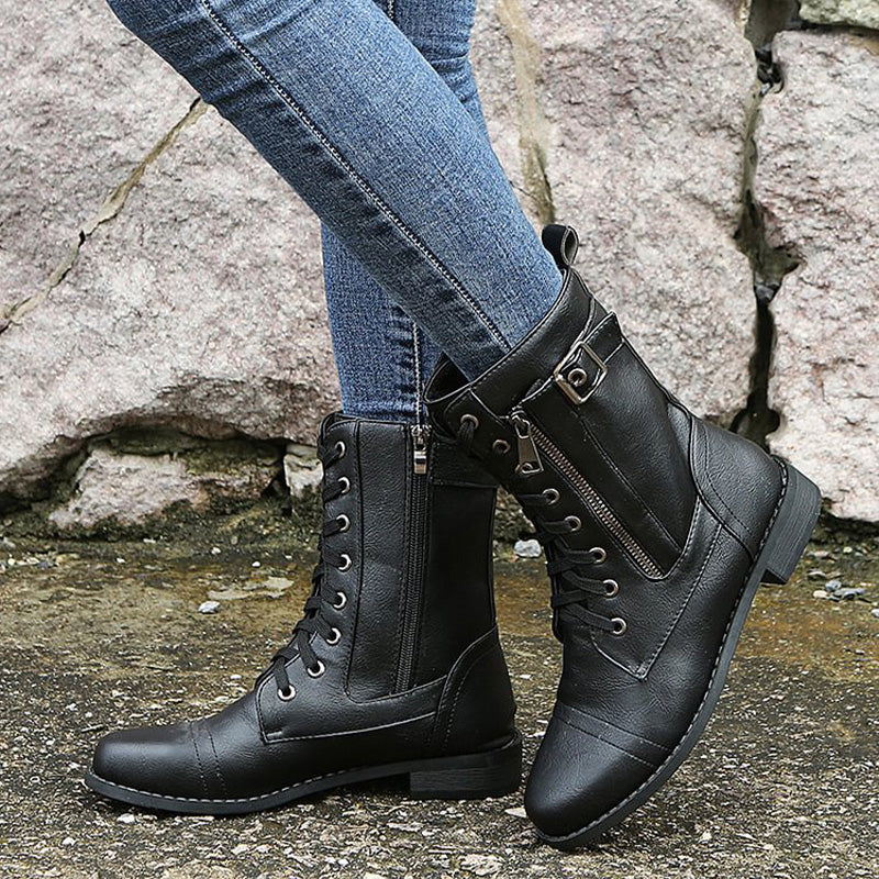 Stylish Orthopedic Leather Boots for Comfort