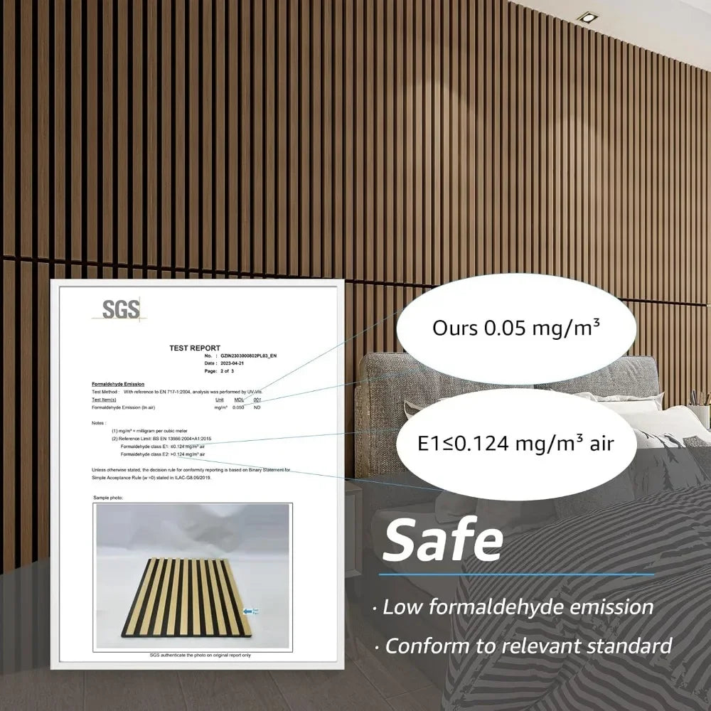 Acoustic Wood Slat Panels – Sound Absorbing Fluted Design
