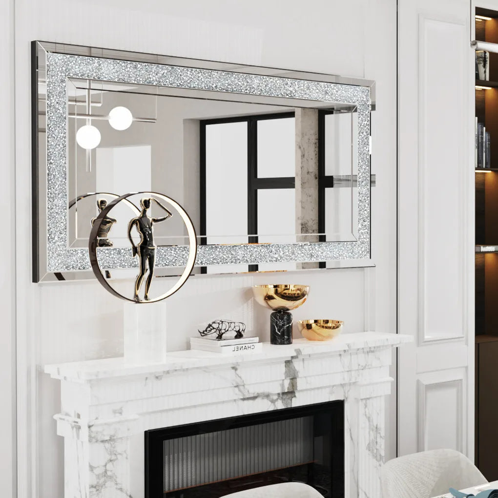 XXXL Large Diamond Decorative Wall Mirror