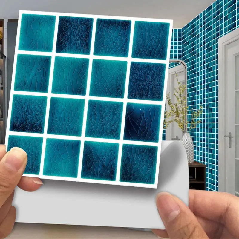 Mosaic 3D Self-Adhesive Wall Tiles – Pack of 10