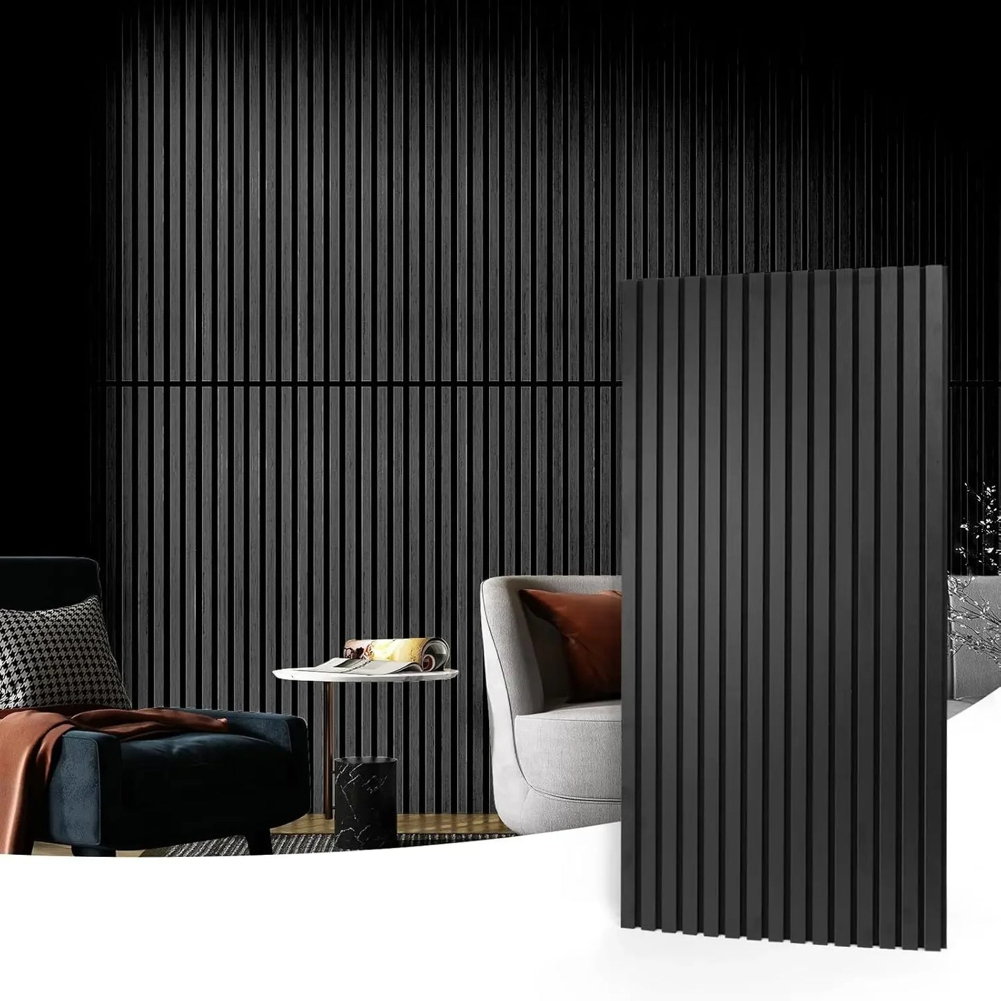 Acoustic Wood Slat Panels – Sound Absorbing Fluted Design