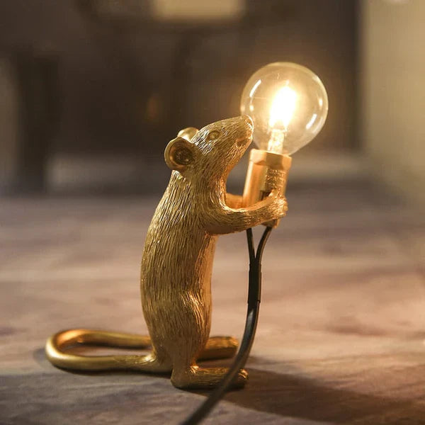 MOUSEY MAGIC – Playful Mouse Lamp for Any Room
