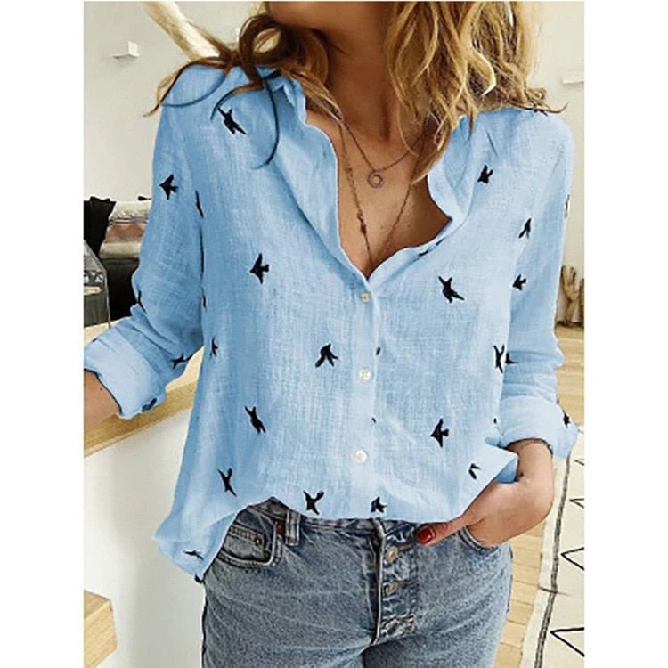 Vinusa Stylish Versatile Casual Blouse