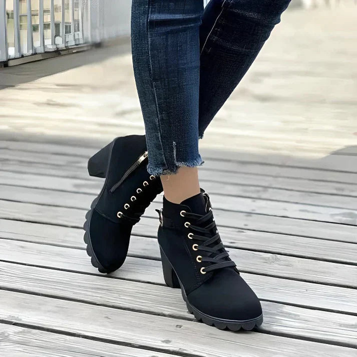 Elegant High Heel Chelsea Boots for Comfort